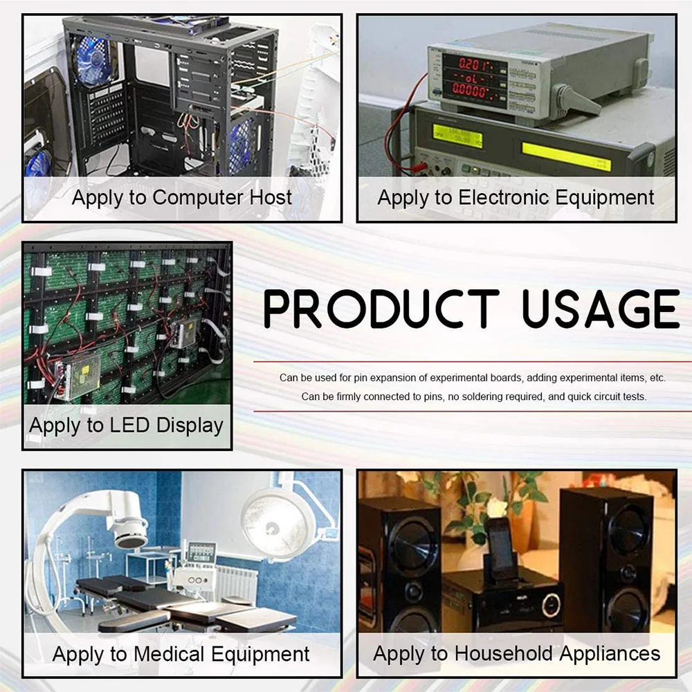 5M 1.27mm 20P DuPont Cable Rainbow Flat Line Support Wire Soldered Cable Connector Wire 20 pin For Arduino Diy Kit