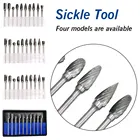 Концевая фреза из карбида вольфрама, 3*6 мм, вращающийся инструмент резец гравировальной машины с ЧПУ, абразивные инструменты, металлообработка, фрезерование, полировка