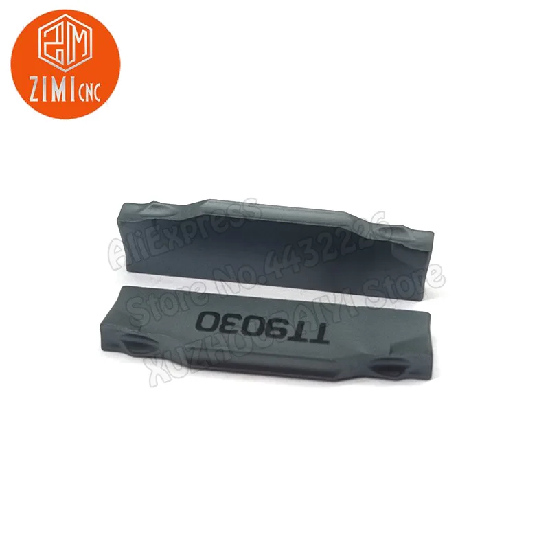 

TDJ2 TT9030 Grooving Insert Carbide Insert Double-end Cutting Blade 2mm Lathe Accessories Turning Tools corocut