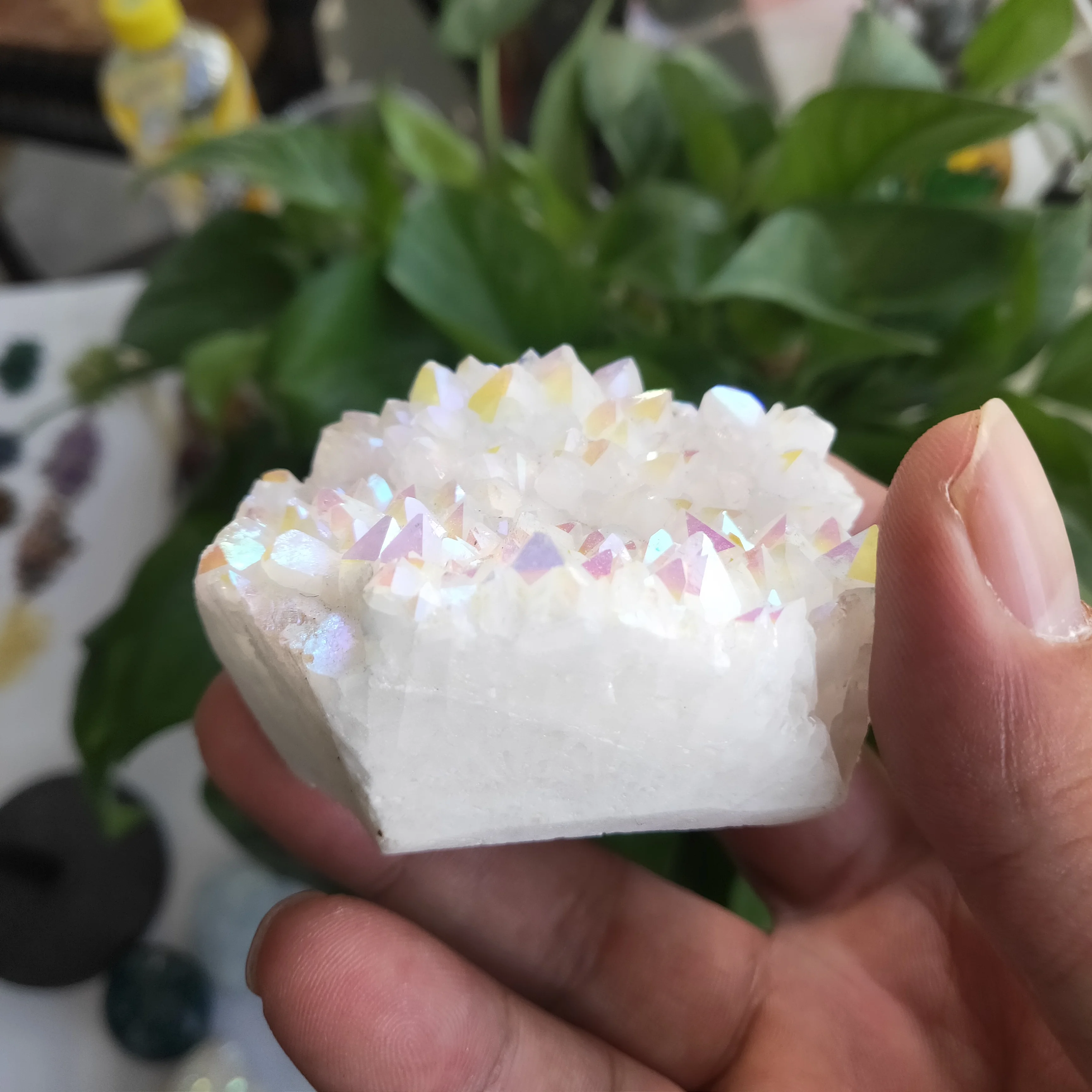 

150 г натуральный агат vug Кристалл кластер домашний декор фэн-шуй камни и кристаллы кластер чакра лечебный камень
