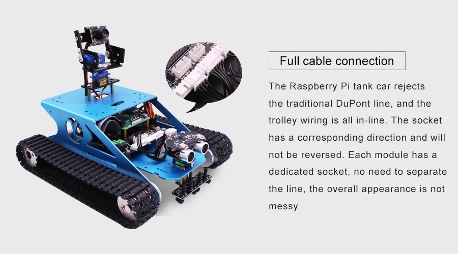 Yahboom умный автомобиль G1 умный Танк робот комплект RC автомобиль с wifi камерой для Raspberry Pi 4B/3B
