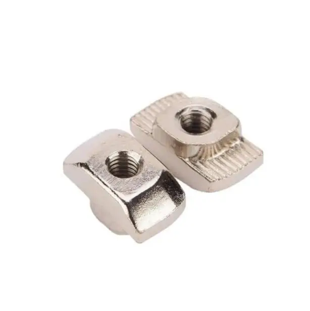 50 шт. Т-образная гайка M3 M4 M5 M6 с головкой молотка соединительная скользящая для