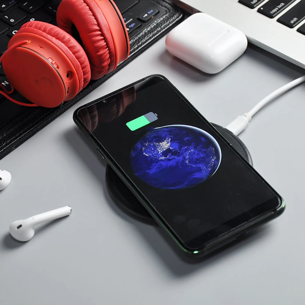 Универсальный 10 Вт беспроводной зарядный коврик для мобильного телефона