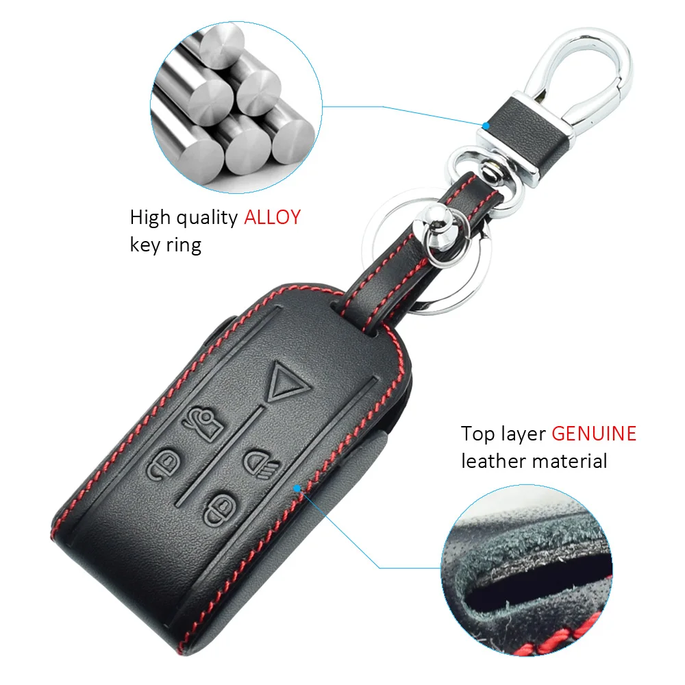 Чехол для ключей автомобиля из натуральной кожи Jaguar XK XF XJ8 XK8 XRR 2007-2011 2012 2013 |