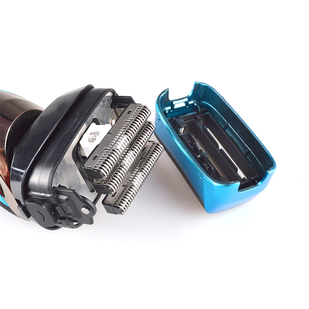 Профессиональная Бритва для влажной и сухой электробритвы Kemei ЖК дисплей