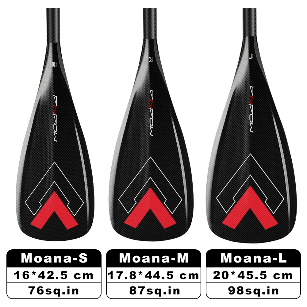 Весло ZJ SPORT 425Pro Carbon SUP с лопастью Моаны и коническим валом высоким модулем