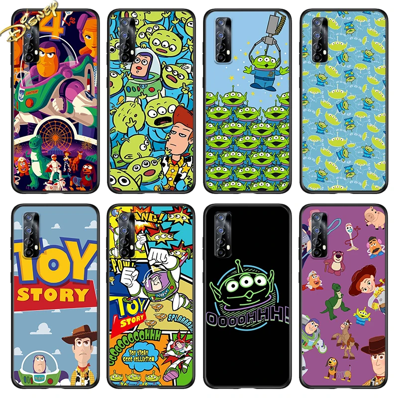 

Silicone Cover Toy Story Animation For Realme Narzo 20 10 7i 7 6 6S 6i 5i 5S 3i 3 2 Global Pro 5G Black Phone Case