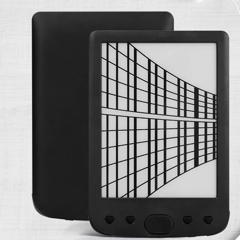 LCD E-Reader 6Inch HD E-Ink Ebook Reader Maximum Digital Electronic Book Built-In Battery 2500Mah--Black 4G | Электроника