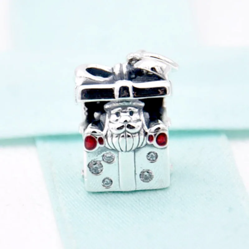 Шарм-бусина из серебра 925 пробы для браслета и ожерелья | Украшения аксессуары