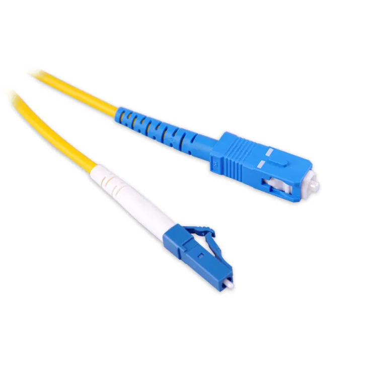 5m SC LC UPC Patchcord 5m optical Patch cord 2.0mm PVC G657 Fiber Jumper SM FTTH Optic Cable SC LC APC Connector fibra optique