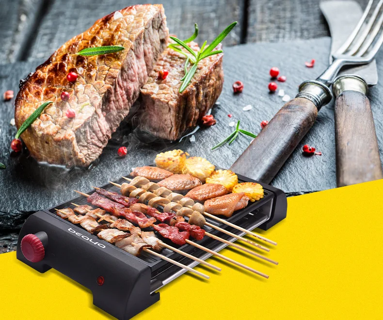 

Electric Barbecue Electric Grill Griddles BBQ Gill Outdoor Camping Traveling Smokeless Non-Stick Tabletop BBQ Cooking Stove