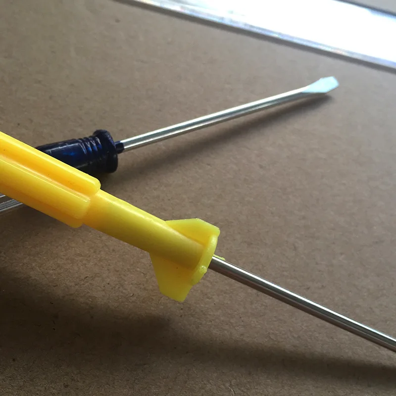 Household Slotted Screwdriver Portable Mini Color Handle Watch Appliance Repair Tool | Инструменты