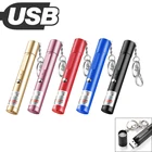 Зеленая лазерная указка, военная мощная Регулируемая лазерная указка в форме звезды с USB, 532 нм, лазерный луч, зеленые лазеры для охоты