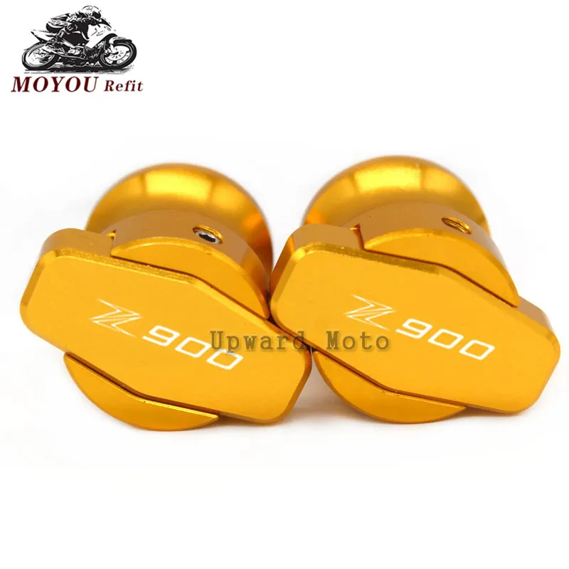 

For Kawasaki Z900 z 900 2017 2018 2019 Motorcycle Frame Stands Screws sliders Swingarm Spools Slider motorbike M8 bolts