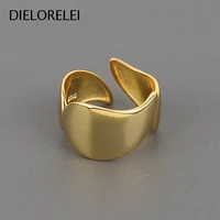 dielorelei 925 sterling silver girls accessories gift jewelry adjustable ring light luxury minimalist style prevent allergy