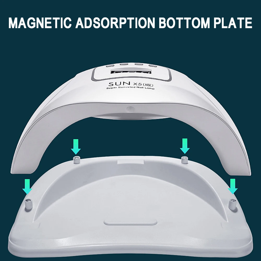 

SUN X5 MAX Lamp 120W Nail UV LED Lamp Gel Nail Dryer Cure Manicure Nail Machine Nail Art Tools Nail Lamp Drying Lamp LCD Display
