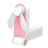 usb mini charging pocket folding fan electric portable handheld small fan creative small appliances desktop fan