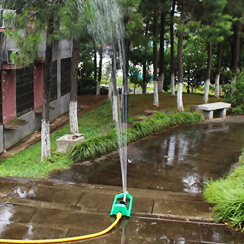 

Automatic Watering Kits Garden Supplies Oscillating Lawn Sprinkler Watering Garden Pipe Hose Water Flow With Connector 2