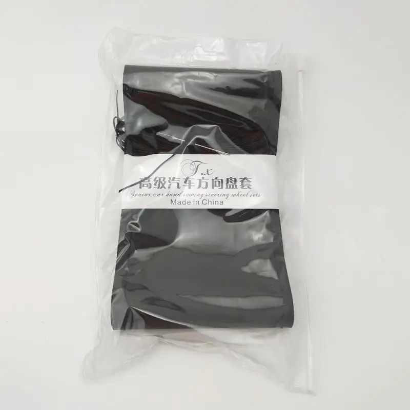 

Anti Slip Steering Covers Auto Decoration PU Leather Car-styling Universal Car Steering Wheel Cover 37CM/38CM DIY Diameter Cover