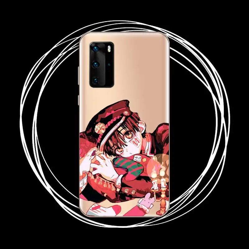 

Jibaku Shounen Hanako kun Phone Case Transparent for Huawei P20 P30 P40 honor 8 10i P smart 2019 Samsung A71 A21S S10 20 plus