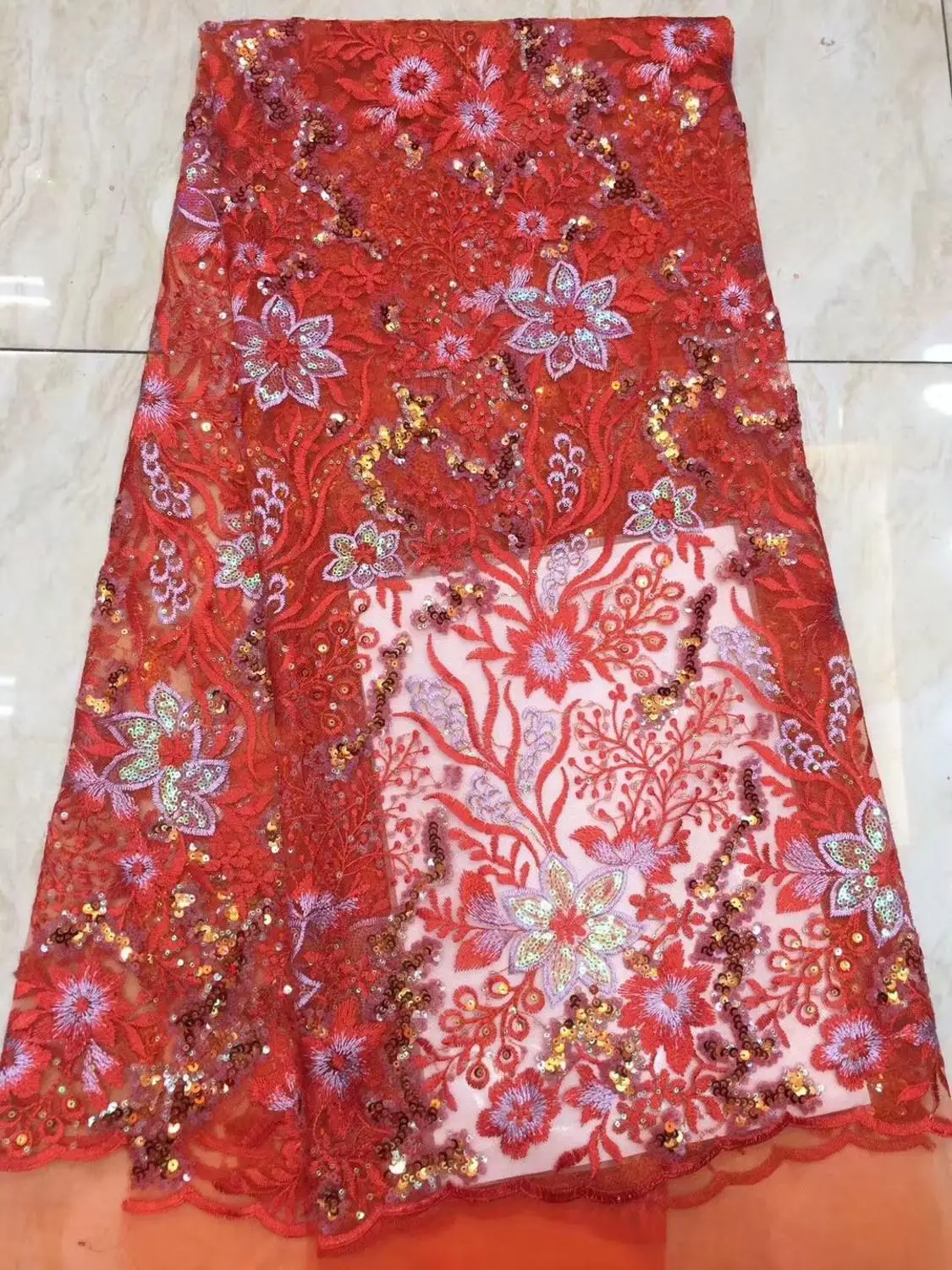 Кружевная ткань с блестками последние африканские кружевные ткани высокого