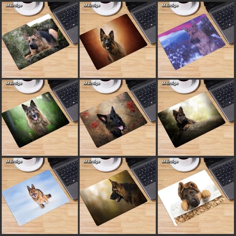 Изысканный коврик для мыши XGZ в виде овчарки милый Настольный щенков выбор разных