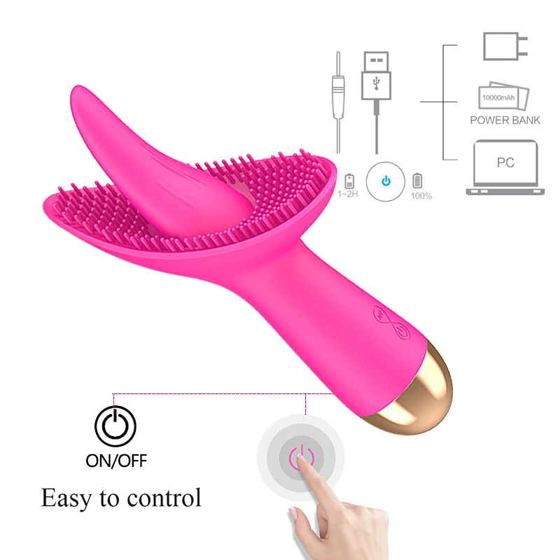 Лизунок Машина Вибратор в форме языка для женщин Стимулятор клитора Секс магазин