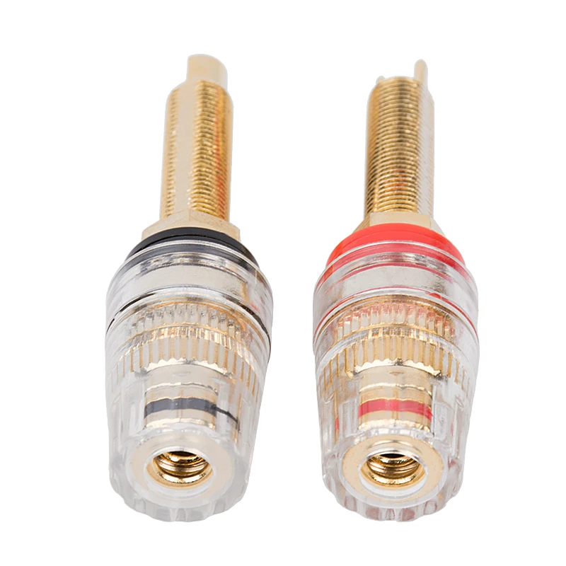 Клеммный соединитель динамика связующий столб усилитель hi fi чистая позолоченная