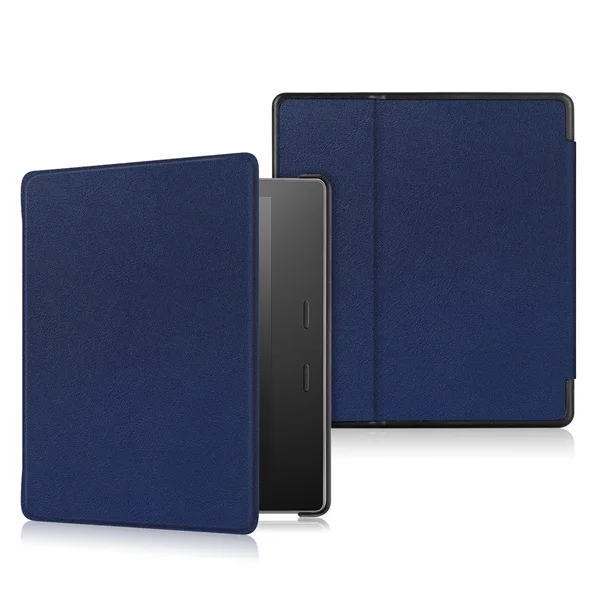 Синий Полностью чехол Kindle Oasis Slimshell легкий защитный чехол для 7 дюймов Amazon Kindle Oasis Release 9th 10th Gen - Цвет: Синий
