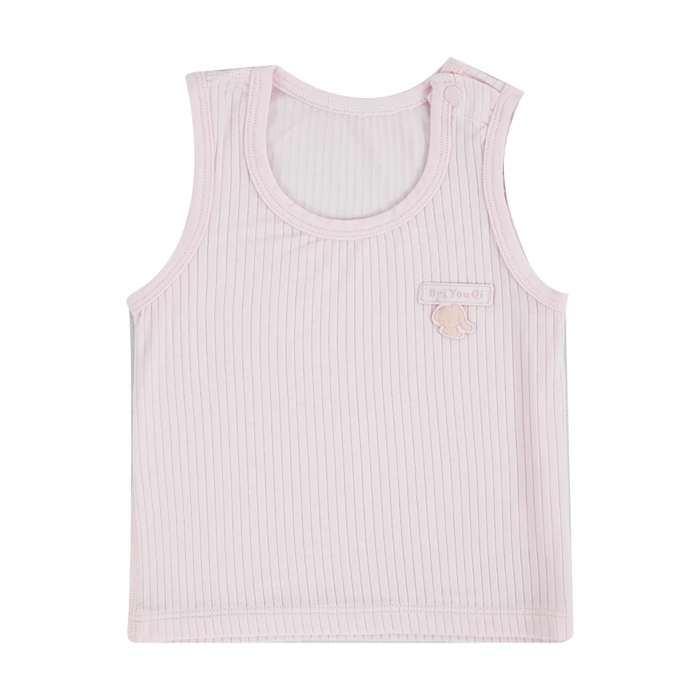 

Newborn Baby Girls Undershirt Children's Summer Striped Vest Kids Tanks Colored Camisole Children Tops Cotton Baby Boys Clothes