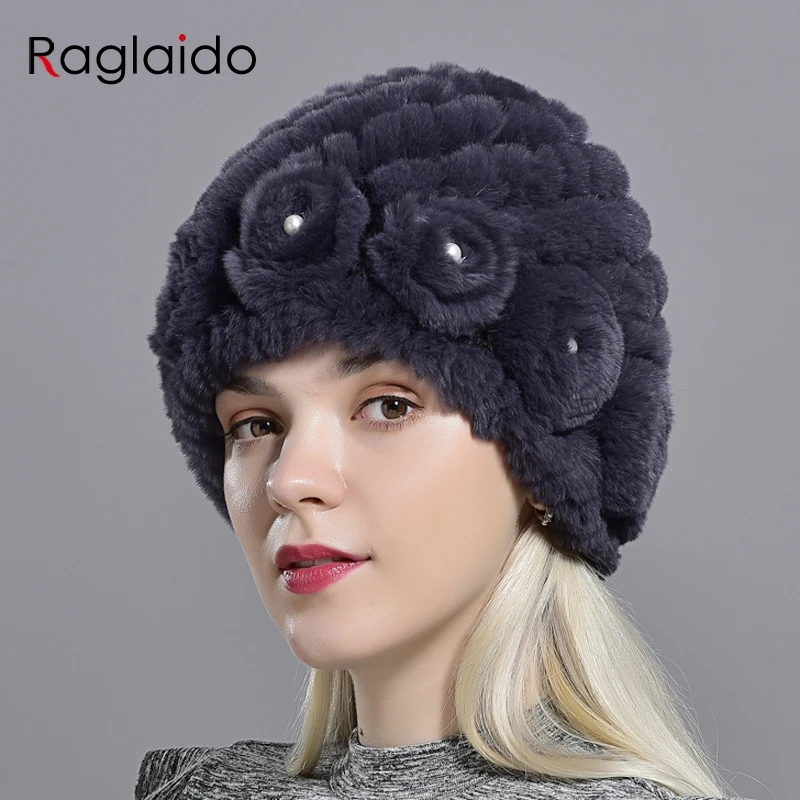 Зимние шапки для женщин теплые стильные толстые женские шапка из натурального