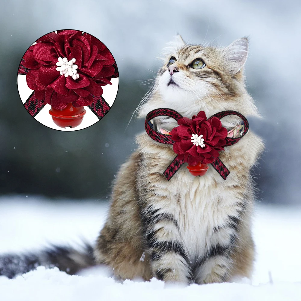 Ошейник для кошки Колокольчик котенка ошейник собак кошка щенок цветы украшение