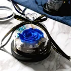 Прямая поставка, Красавица и чудовище, Роза в стеклянном любовном сердце светодиодный светодиодной подсветкой, деревянная основа для подарка на День святого Валентина, матери