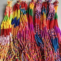 20 60pc party favors supplies clorful woven rope string bangles children birthday small gift wedding festivals favors for guests
