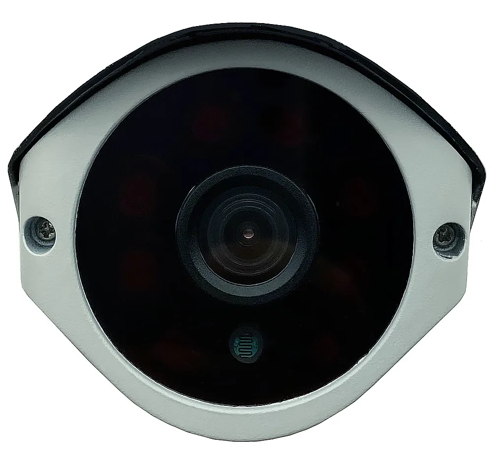 4MP IP Металлическая Цилиндрическая камера видеонаблюдения на открытом воздухе