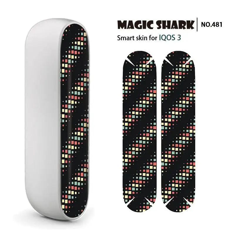 Модная наклейка-пленка для IQOS 3 IQOS3 0 D ПВХ без выцветания звездное небо светильник