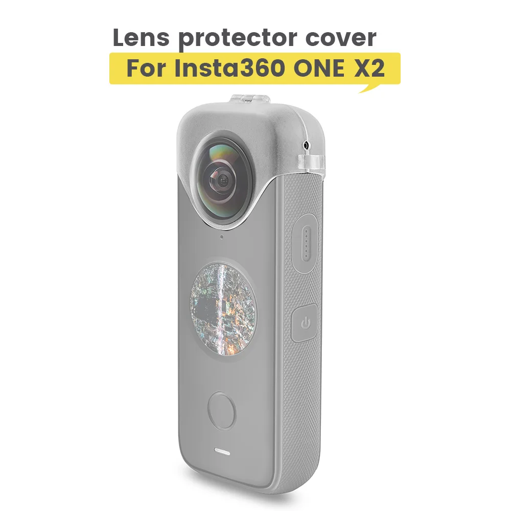 

Защитный чехол для объектива Insta360 One X2, силиконовый, устойчивый к падению, износ камеры