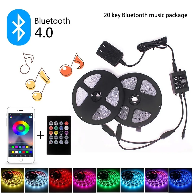 Светодиодные ленты светильник RGB 5050 SMD гибкая лента сделай сам светодиодный диод
