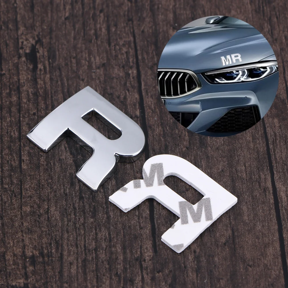 3D DIY металлический Алфавит Автомобильная наклейка автомобильная эмблема буква