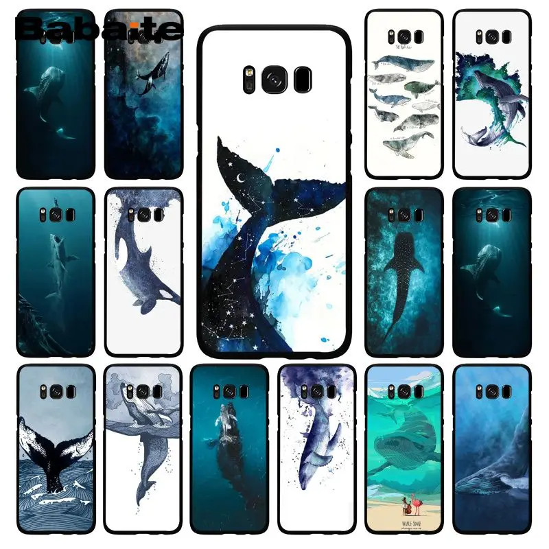 Чехол для телефона Babaite с акварельным принтом морских животных Samsung Galaxy S20 S10E S7 Edge