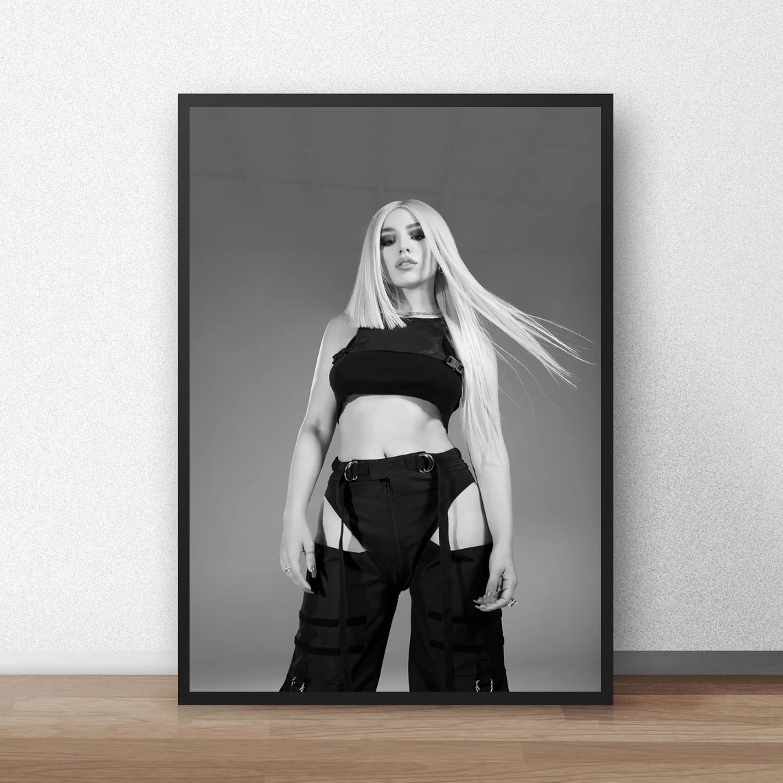 Фото Музыкальный постер Ava Max, холст, художественный принт, украшение для дома, настенная живопись (без рамки) №2