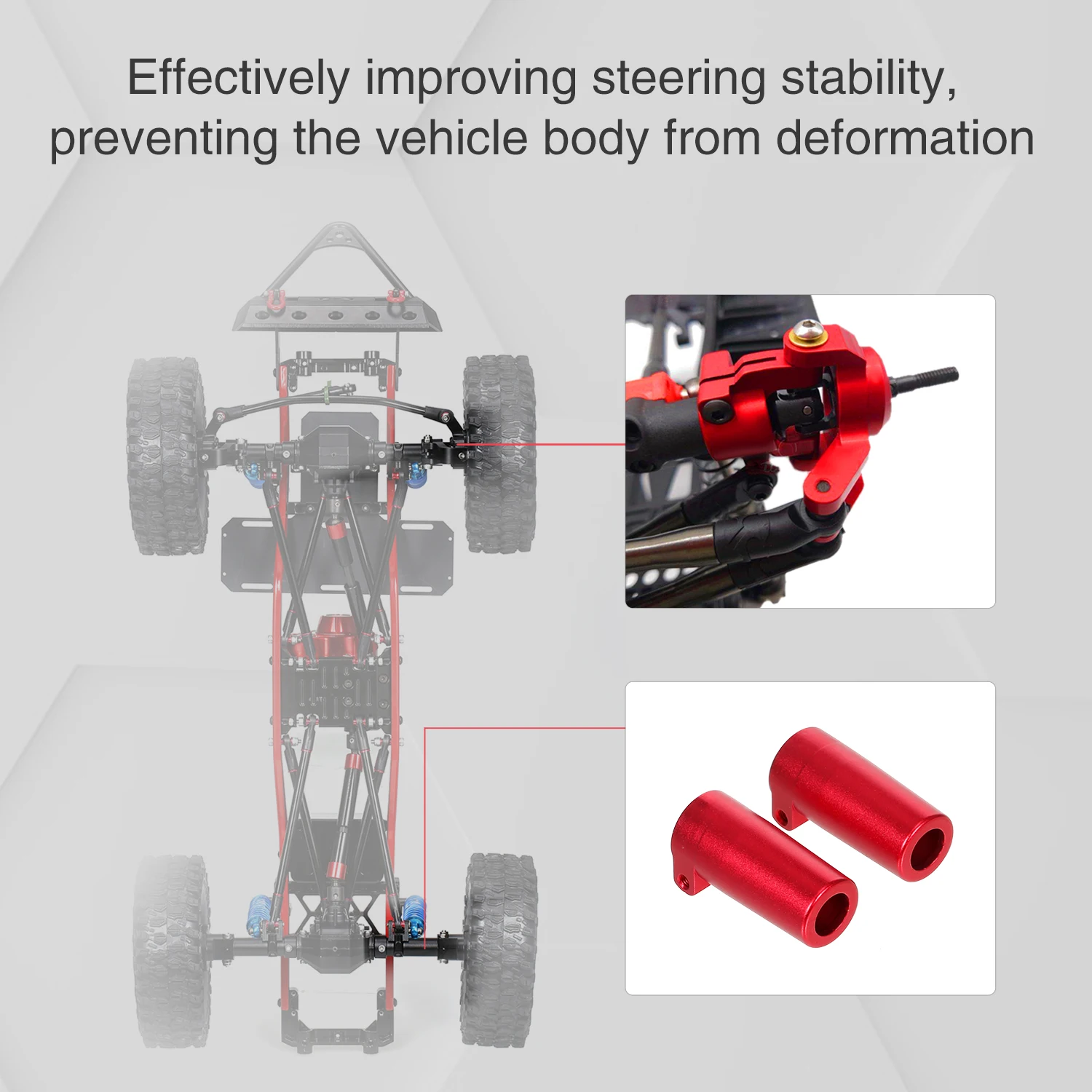 Металлические передние накладки на руль C ступица опорная часть задняя ось