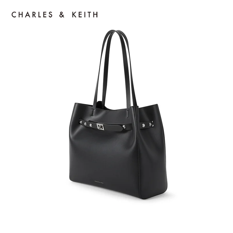 CHARLES＆KEITH Новинка на Лето2020 CK2-31190030 Женская сумка Большая плечо Стильная Молния
