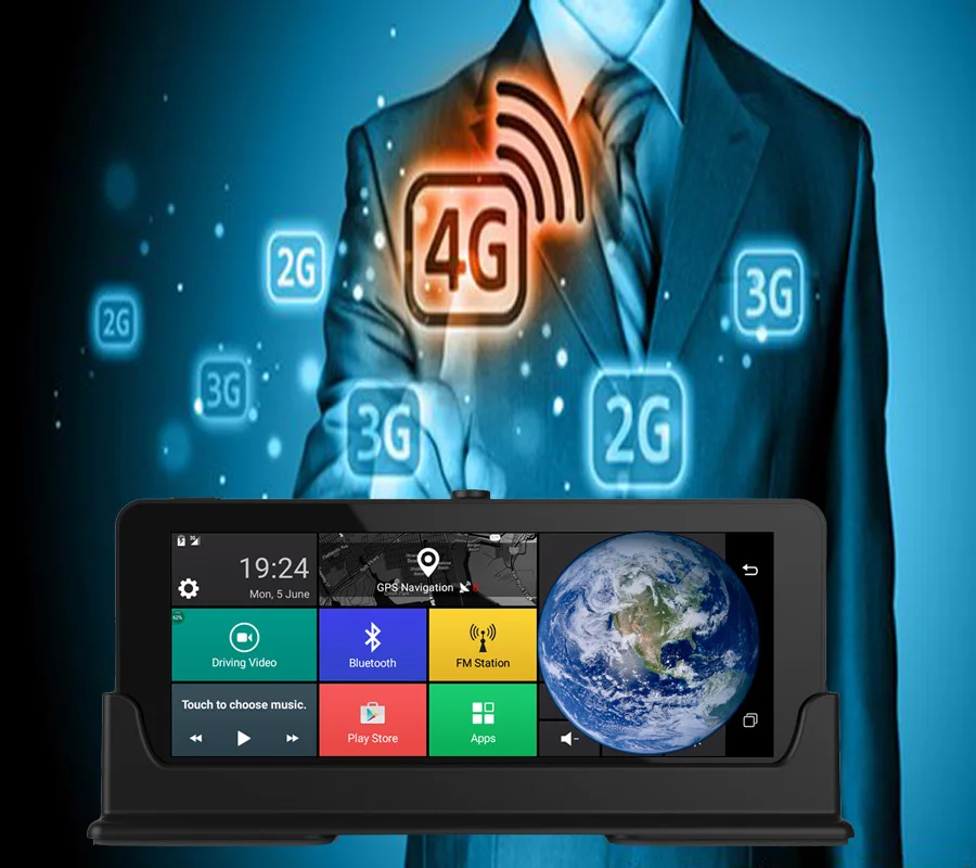 Anfilite Dash cam камера заднего вида Автомобильный видеорегистратор 3 в 1 Радар gps dvr Full HD 1080P Dashcam радар детектор Автомобильная камера ночного видения