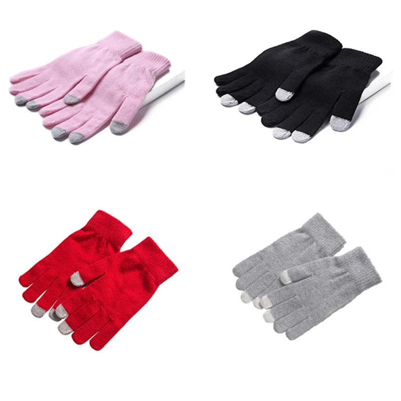 Модные варежки для сенсорного экрана Симпатичные волшебные перчатки унисекс
