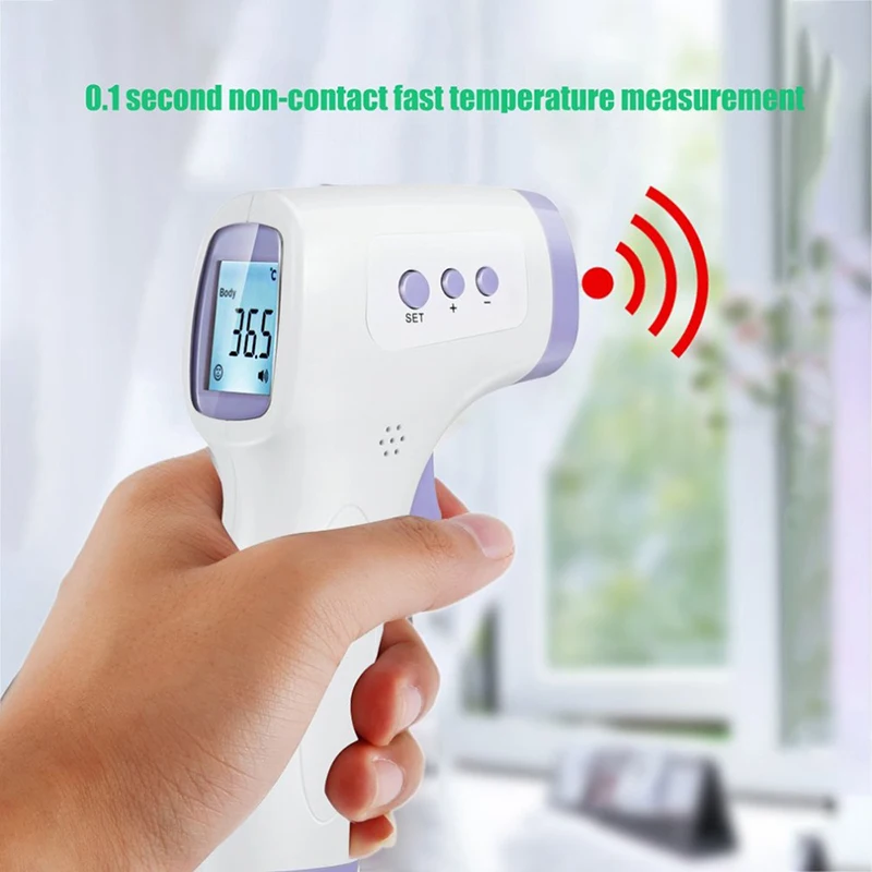 Baby Forehead Non-Contact Temperature Sensor Gun Meter Digital LED Infrared Electric Clinical Thermometer Children Adult | Красота и