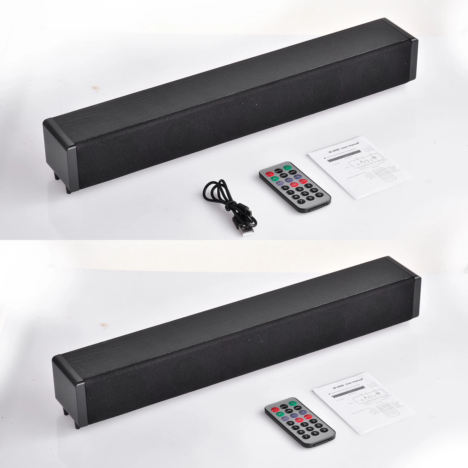Altavoces sencillos para TV en casa, Mini altavoces con proyecci&oacute;n de juegos, Bluetooth, m&uacute;ltiples modos de reproducci&oacute;n-0