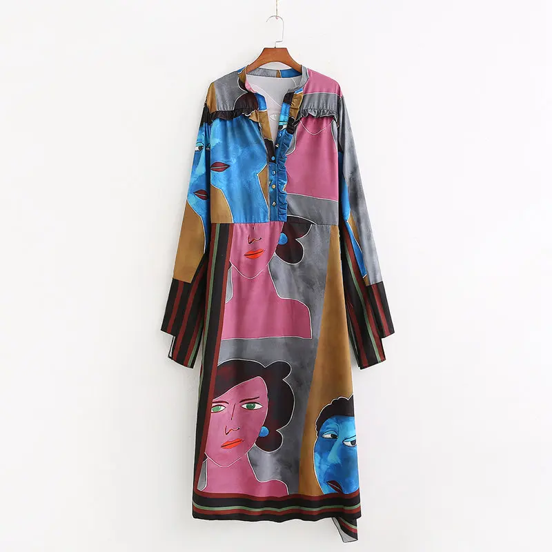 Женские уход за кожей лица из хлопчатобумажной ткани с принтом Асимметричный