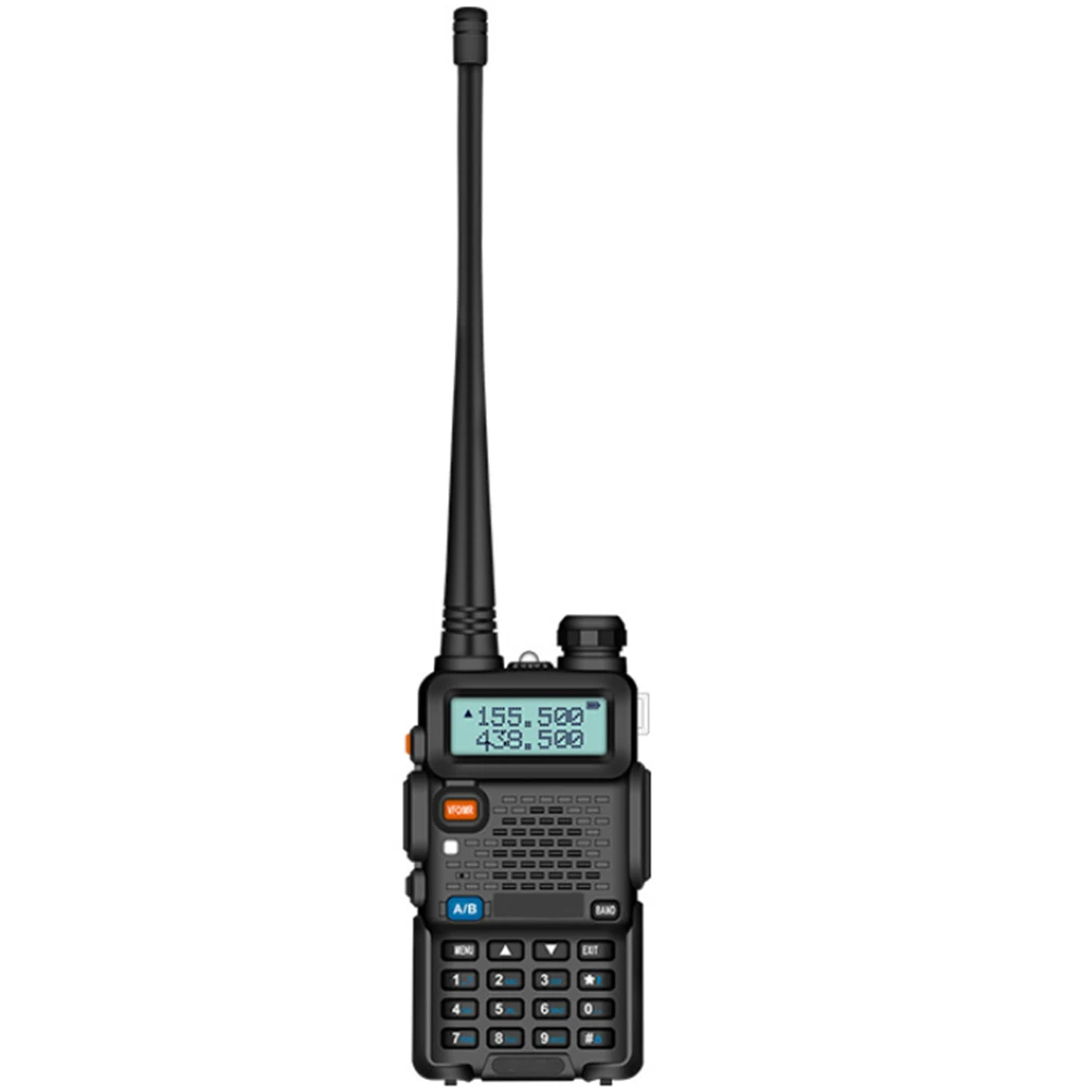 

UV-5R Walkie Talkie Professional CB Radio Station Receiver 5W VHF UHF Portable UV5R Hunting Radiofor Outdoor Field Survival