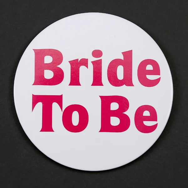 С надписью &quotBride to be&quot комплект из одного с &quotbride шляпка вуалью и 10 см гигантские